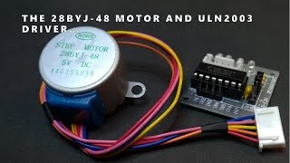 28BYJ48 Stepper Motor and ULN2003 Driver Intro [upl. by Kristian439]