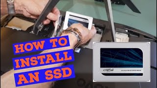 How to install an SSD  Step By Step Setup Guide and Windows Install [upl. by Andria250]