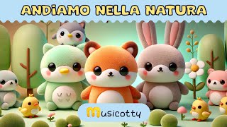 Andiamo nella Natura  musicotty  Canzoni per Bambini canzonibambini musicaperbambini [upl. by Ahsened]