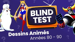 BLIND TEST 50 Génériques Dessins Animés  Années 80  90 [upl. by Akenom242]