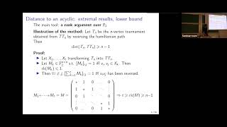 Clément Rambaud  Inversions in oriented graphs [upl. by Ledairam]