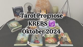 Tarotskop  KREBS  Oktober 2024  tarotberlin tarot tarotskop krebs [upl. by Atires]