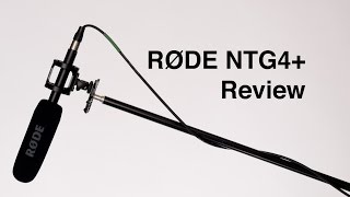 RODE NTG4 Shotgun Microphone Review [upl. by Sleinad]