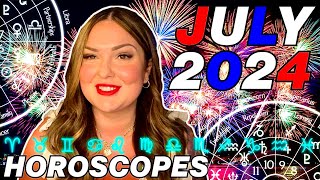 July 2024 Horoscopes  All 12 Signs [upl. by Soutor820]