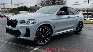 2023 BMW X4 M40i  Style and Performance meet  POV amp Review [upl. by Colp233]