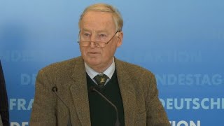 Niederlage im Bundestag Gauland sieht Ausgrenzung der AfD [upl. by Eellek]