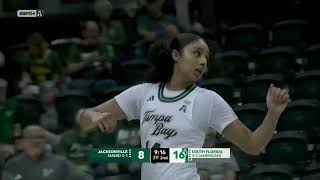 Highlights South Florida Womens Basketball vs Jacksonville 112024 [upl. by Eixela]