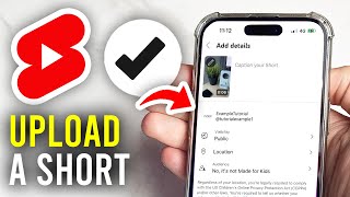 How To Upload Short Video On YouTube  Full Guide [upl. by Suoicserp]