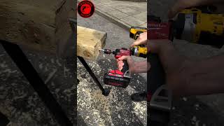 FT Part1 Testing The Best Cordless Drill Dewalt vs Milwaukee shorts fakhritools [upl. by Lesirg]