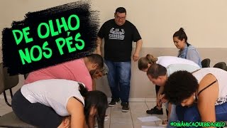 PÉ NO PAPEL  DINÂMICA QUEBRA GELO CÉLULAS 50 [upl. by Namilus83]