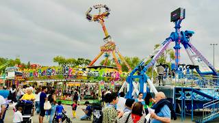 Atracciones Feria de Vitoria Gasteiz 2024  Paseo por el recinto ferial mendizabala 2024 [upl. by Caterina]