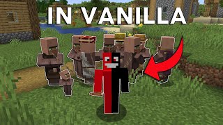 NEW How to lead villagers in VANILLA Minecraft [upl. by Nannahs]