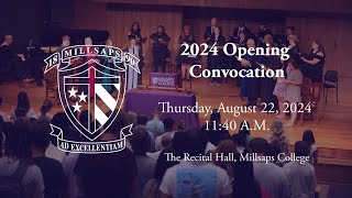 2024 Millsaps College Opening Convocation [upl. by Angelia]