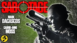 SABOTAGE  Action Thriller  Mark Dacascos  CarrieAnne Moss  Full Movie [upl. by Yessej919]