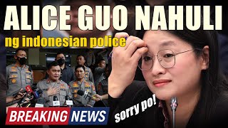 BREAKING NEWS Alice Guo Hindi Nakalusot sa Indonesian Police [upl. by Ahsienaj]