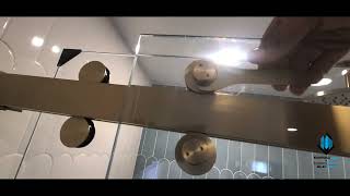 How to Repair a Sliding Shower Door  Cambridge [upl. by Eadahc]