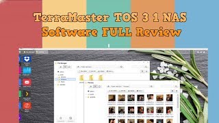 TerraMaster TOS 31 NAS Software FULL Review [upl. by Abana]