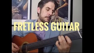 Fretless Guitar  “Saudade”  Buzz Gravelle [upl. by Crean]