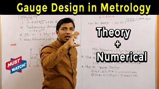 Gauge Design in Metrology Theory plus Numerical [upl. by Hilaire666]