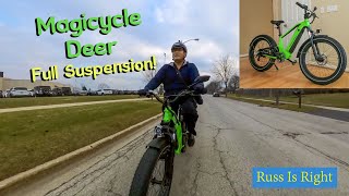 Magicycle Deer  Full Suspension Ebike With 96 Nm of Torque [upl. by Rhines]