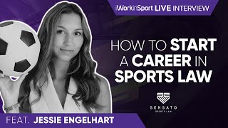 LIVE S5 E2 Jessie Engelhart International Sports Lawyer and Career Coach [upl. by Haliek]