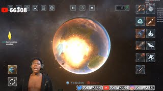 iShowSpeed Destroys Earth On Solar Smash 😂 FULL VIDEO [upl. by Ayamahs]