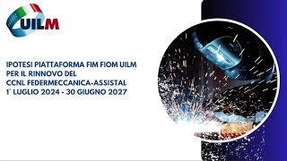 Metalmeccanici I punti della piattaforma Fim Fiom Uilm per il rinnovo del contratto nazionale [upl. by Urbanna]