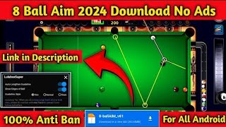 8Ball Pool Aim Tool LuluBox Version 2024 New Update  Free Download  Link in Description [upl. by Gwynne]