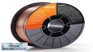 VEVOR Solid MIG Welding Wire ER70S6 003inch 11LBS Mild Steel MIG Welding Review [upl. by Aicnerolf]