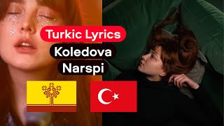 Turkic Lyrics Chuvash KOLEDOVA – Narspi [upl. by Aliber]