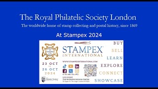 The Royal Philatelic Society London at Stampex International 2024 [upl. by Isolda]