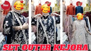 FULL GAMIS KEJORA SET OUTER BROKAT PREMIUM gusnitamode gamisbrokatpesta fashion [upl. by Cherice]