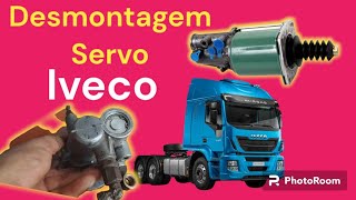 Desmontagem do Servo do Iveco secadoraaxor 4circuitosaxor reduçãocaixa [upl. by Danforth704]