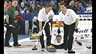 1996 Brier  Martin vs P MacDonald Montgomery vs Kennedy and Westphal vs McPhee [upl. by Mossman992]