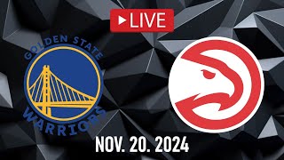 LIVE Golden State Warriors vs Atlanta Hawks  November 20 2024  Hawks vs Warriors LIVE NBA 2K25 [upl. by Leodora]