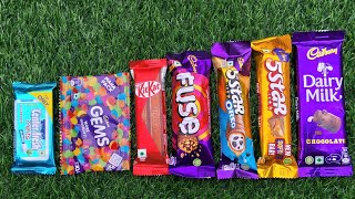 Dairy Milk Dark fantasy vs 5star Oreo vs Fuse vs KitKat vs Snickers vs center fresh vs Center fresh [upl. by Esinaej738]