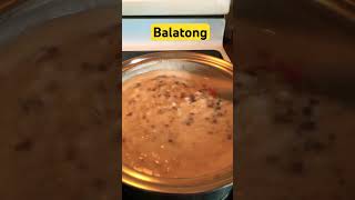 Ginatang munggo balatong ginataangmunggo miryenda manyaman [upl. by Arataj]