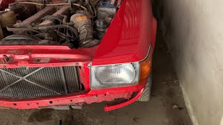 Mercedes R107 headlight fitting problem solved [upl. by Stephannie]