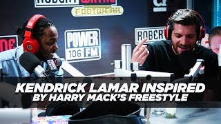 Kendrick Lamar Inspired By Harry Macks Freestyle [upl. by Brenn]