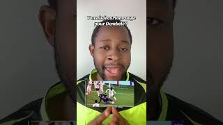 L’ exclusion de dembele bayernvspsg football foot cartonrouge [upl. by Agrippina]