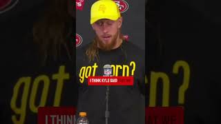 George Kittle Breaks Down Why the 49ers Lost to the Vikings 49er nfl georgekittle [upl. by Igic]