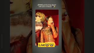 Jennie live performance spot jenniekimblackpink 🐹🥰🔥🔥🔥 [upl. by Croteau26]