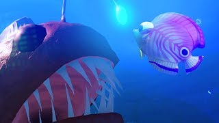 SURPRISE ANGLER FISH ATTACK  Feed and Grow Fish  Part 47  Pungence [upl. by Conni]