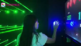 Green Laser Maze for Escape Room Games Laser Array Across Laser Room Escape Room Laser Equipment [upl. by Enirehtakyram]