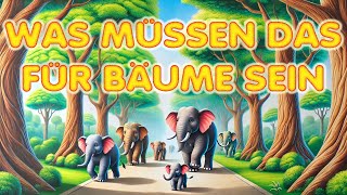 Was müssen das für Bäume sein  Kinderlied mit Text zum Mitsingen [upl. by Henri605]