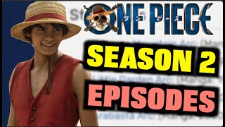 One Piece Live Action Season 2 Episode Order Revealed [upl. by Berlin272]