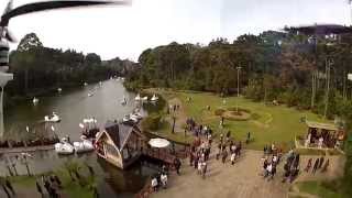 Passeio no Lago Negro em Gramado com drone Music by Tunguska EMS [upl. by Annavahs889]