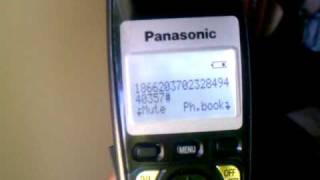 Panasonic DECT 60 Cordless Phones Fail with No Link to Base and reset [upl. by Eiroj]