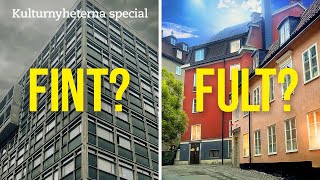 Kulturnyheterna special Fint eller fult SVT 20230306 [upl. by Bittencourt]