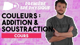 Les couleurs synthèse additive et soustractive  Spé Physique Chimie  Première [upl. by Caplan]